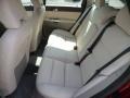 2011 Volvo V50 Umbra/Calcite Leather Interior Rear Seat Photo