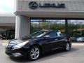 2011 Midnight Black Hyundai Sonata Limited 2.0T  photo #1