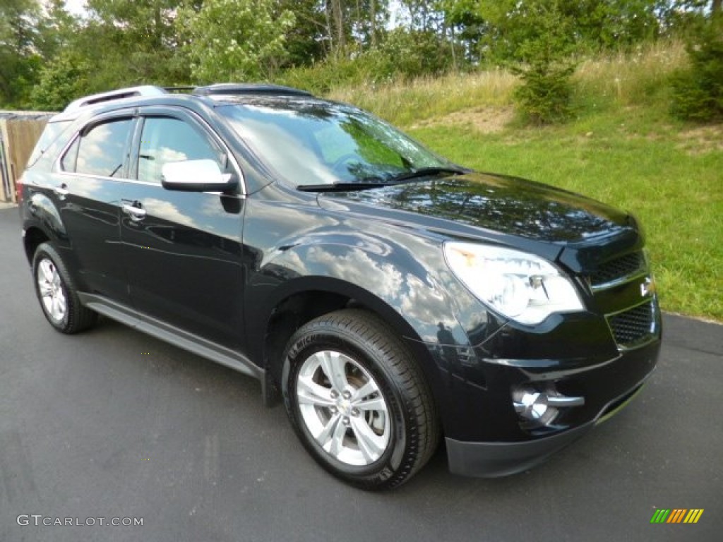 Black 2013 Chevrolet Equinox LTZ AWD Exterior Photo #84170433