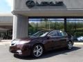 Basque Red Pearl 2009 Acura TL 3.7 SH-AWD