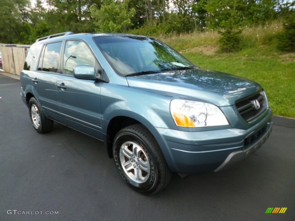 Steel Blue Metallic 2005 Honda Pilot EX-L 4WD Exterior Photo #84170883