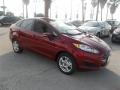Ruby Red - Fiesta SE Sedan Photo No. 7