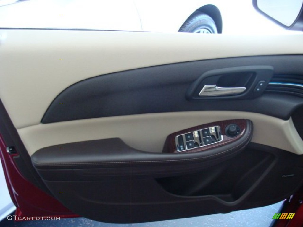 2013 Malibu LTZ - Crystal Red Tintcoat / Cocoa/Light Neutral photo #6