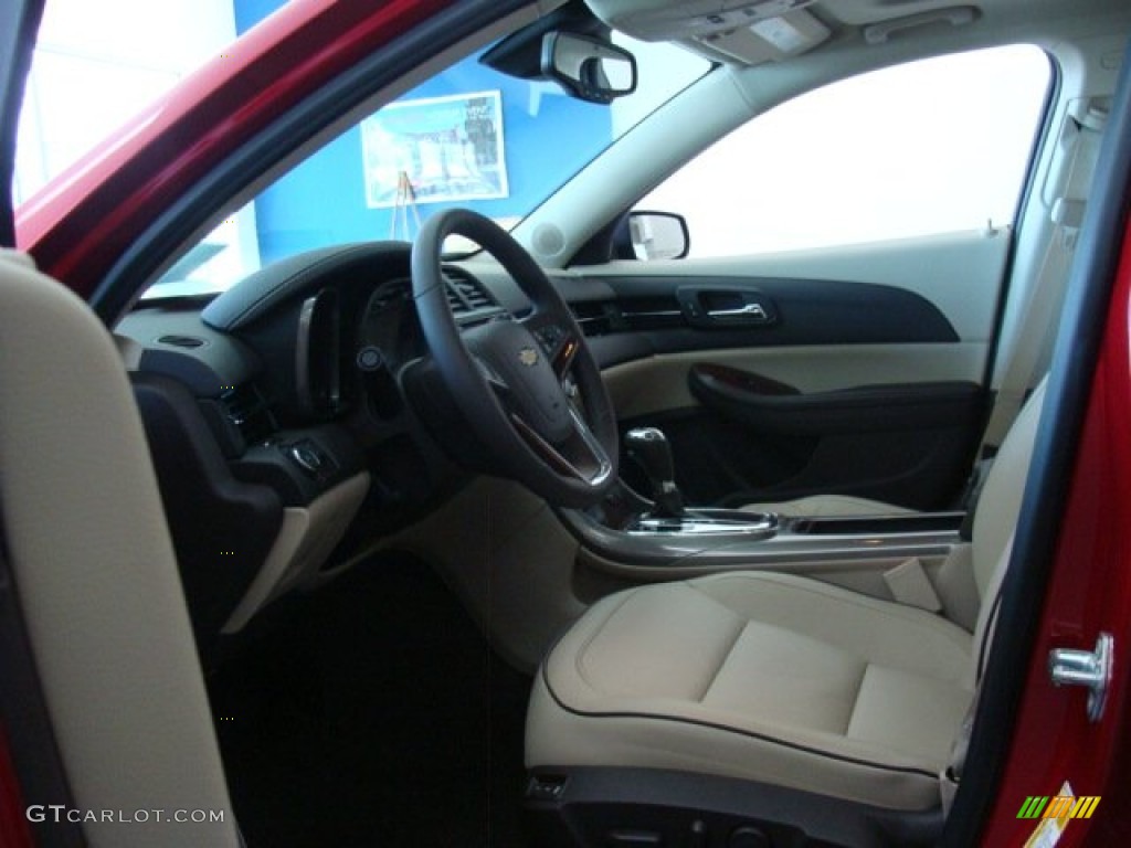 2013 Malibu LTZ - Crystal Red Tintcoat / Cocoa/Light Neutral photo #7