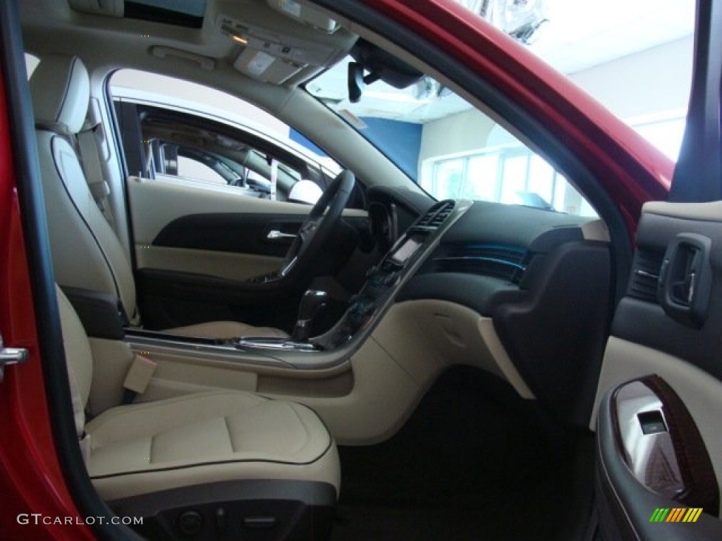 2013 Malibu LTZ - Crystal Red Tintcoat / Cocoa/Light Neutral photo #8
