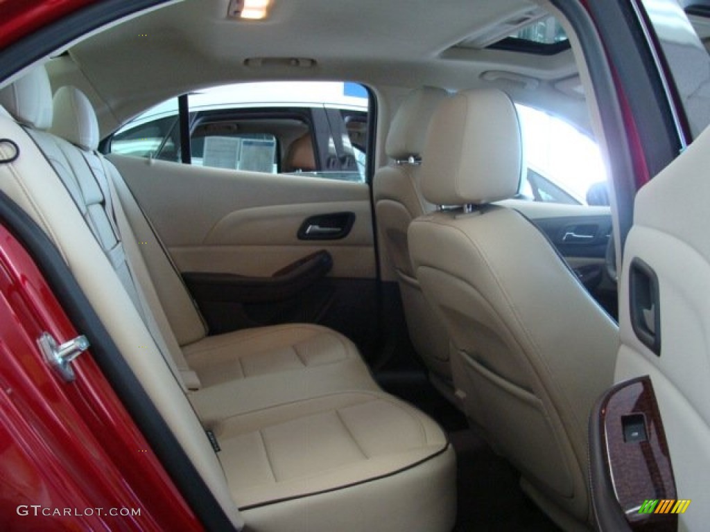 2013 Malibu LTZ - Crystal Red Tintcoat / Cocoa/Light Neutral photo #12