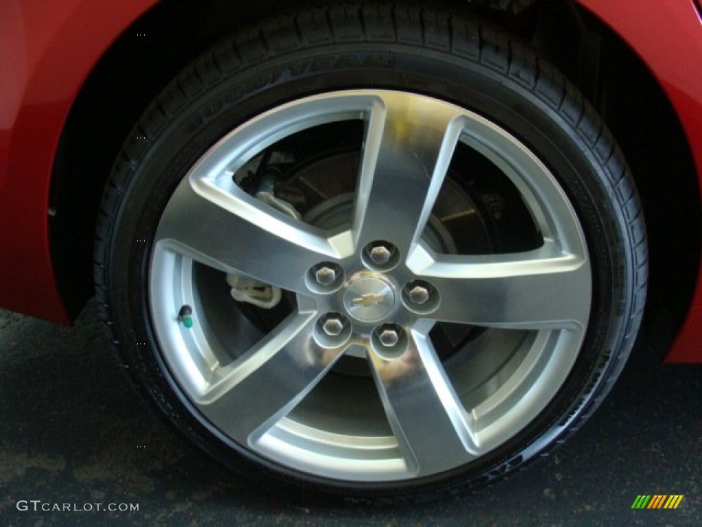 2013 Malibu LTZ - Crystal Red Tintcoat / Cocoa/Light Neutral photo #14