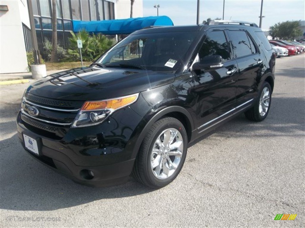 2014 Explorer Limited - Tuxedo Black / Charcoal Black photo #1