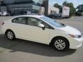 Taffeta White - Civic LX Sedan Photo No. 3