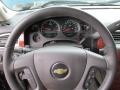 Ebony 2011 Chevrolet Silverado 1500 LTZ Extended Cab 4x4 Steering Wheel