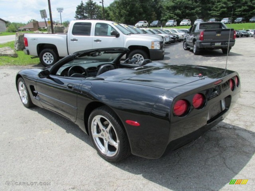 Black 2002 Chevrolet Corvette Convertible Exterior Photo #84173597