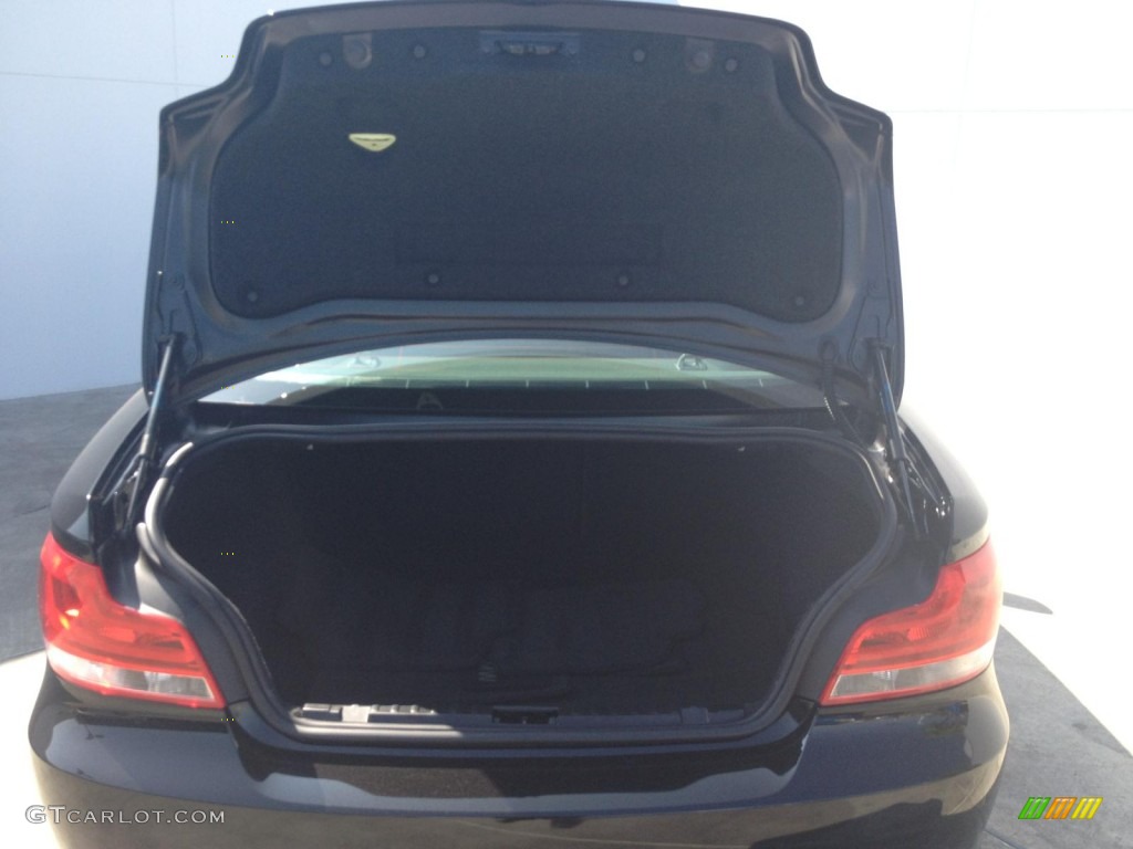2012 1 Series 128i Coupe - Jet Black / Black photo #5