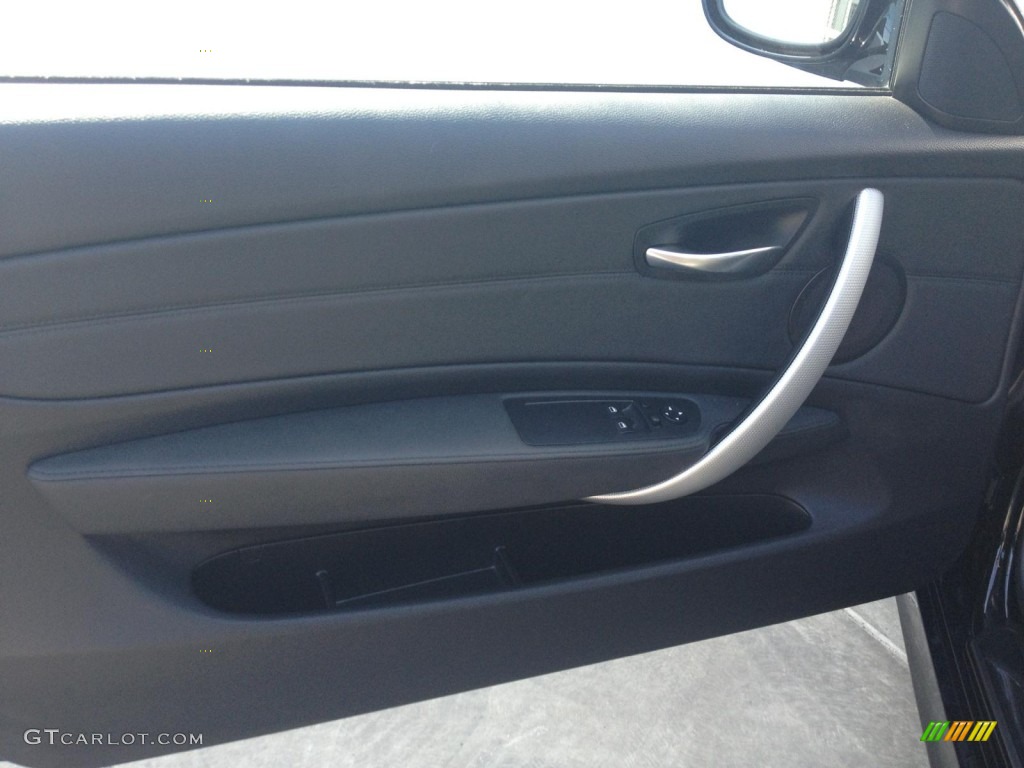 2012 1 Series 128i Coupe - Jet Black / Black photo #12