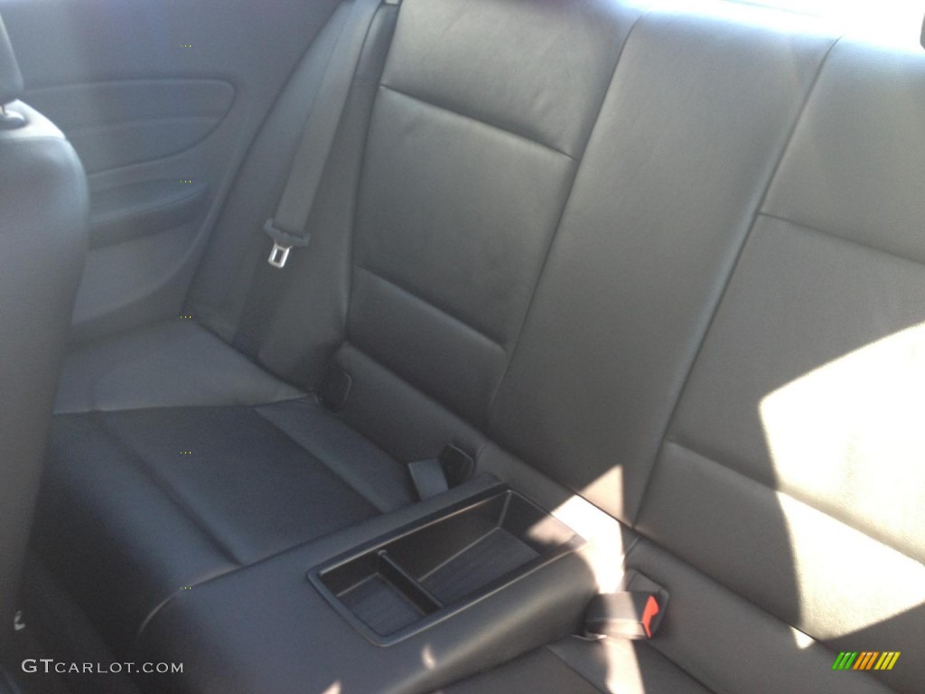 2012 1 Series 128i Coupe - Jet Black / Black photo #15