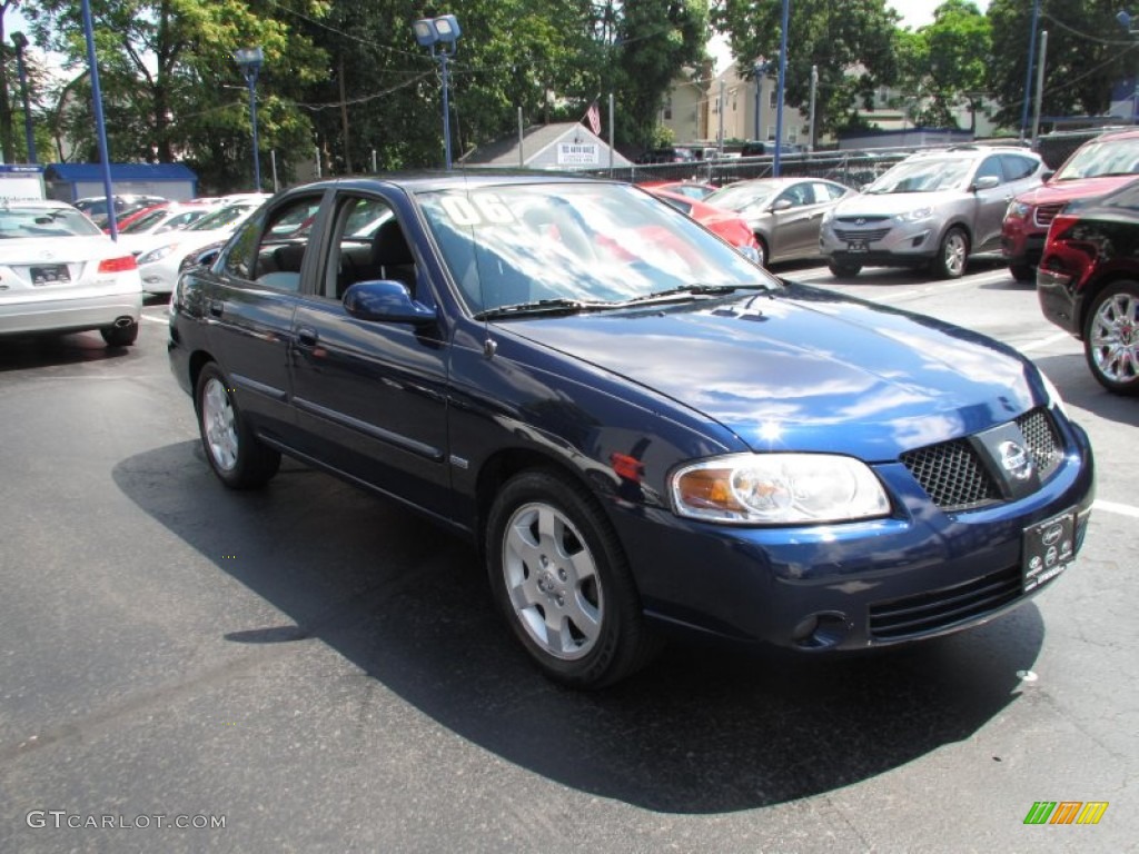 2006 Sentra 1.8 S Special Edition - Blue Dusk Metallic / Charcoal photo #1