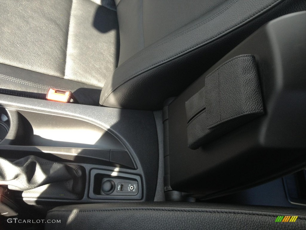 2012 1 Series 128i Coupe - Jet Black / Black photo #25