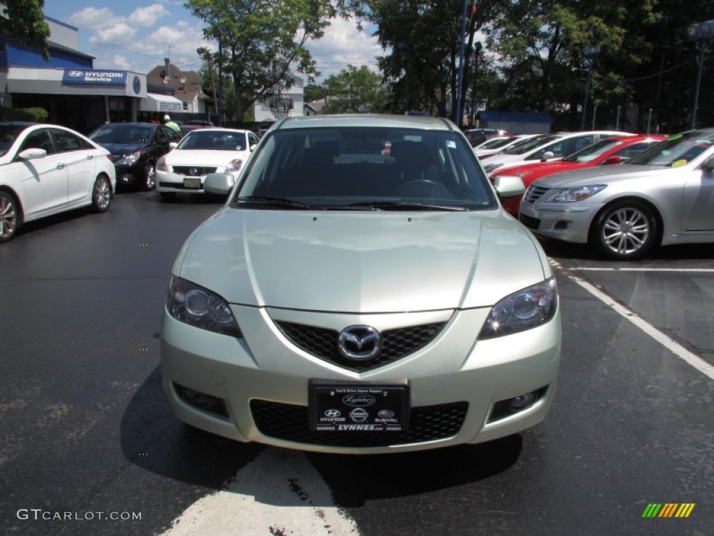 2008 MAZDA3 i Sport Sedan - Golden Sand Metallic / Black photo #1