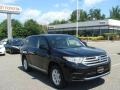 2013 Black Toyota Highlander V6 4WD  photo #1