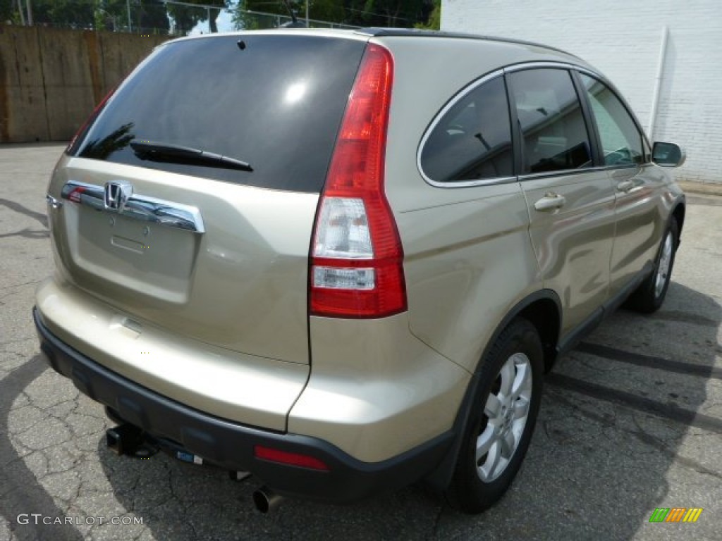2009 CR-V EX-L - Borrego Beige Metallic / Ivory photo #3
