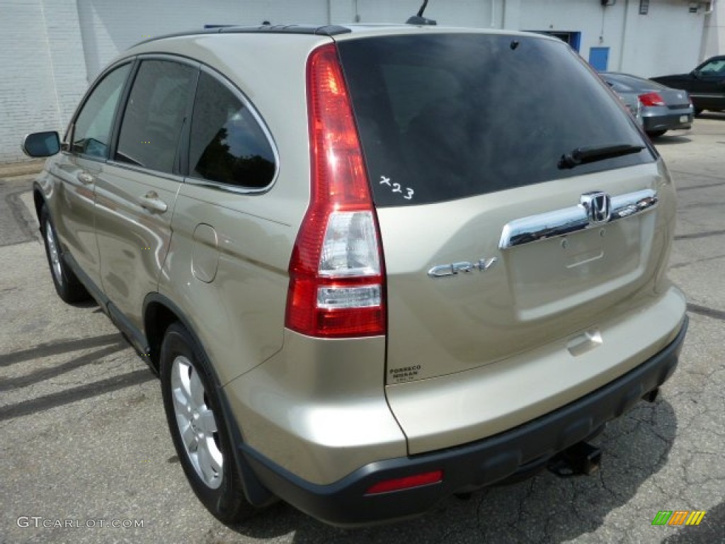 2009 CR-V EX-L - Borrego Beige Metallic / Ivory photo #6