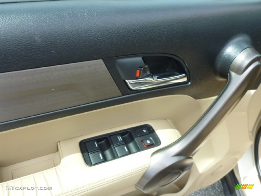 2009 CR-V EX-L - Borrego Beige Metallic / Ivory photo #15