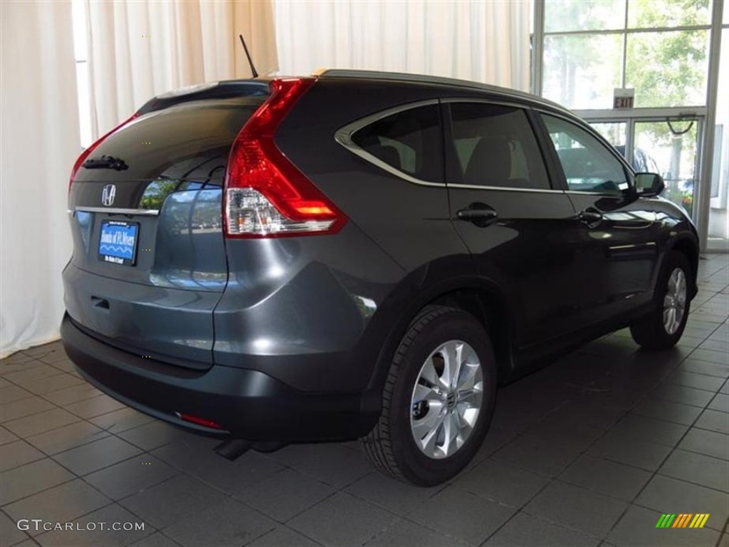 2013 CR-V EX-L - Polished Metal Metallic / Gray photo #3