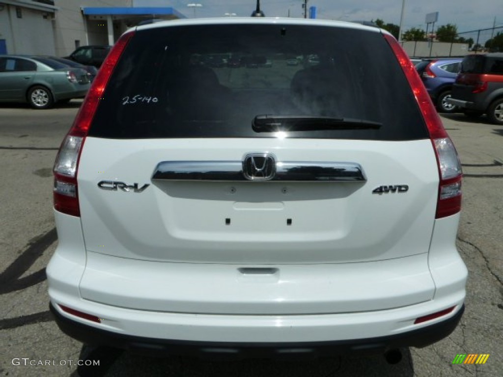 2010 CR-V EX-L AWD - Taffeta White / Gray photo #4