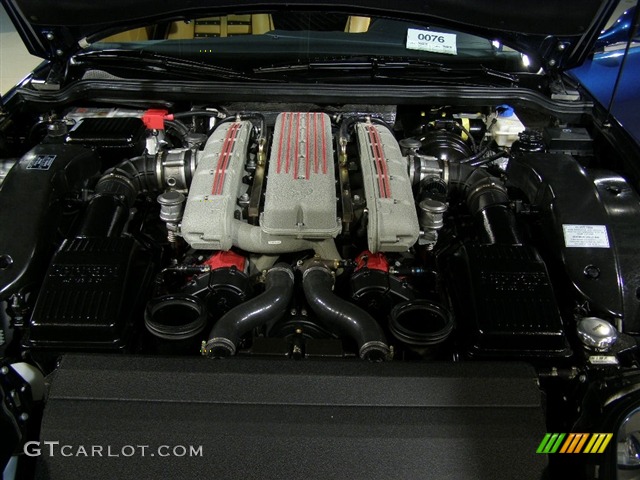 2002 Ferrari 575 Maranello F1, Blue / Tan, Engine 2002 Ferrari 575M Maranello F1 Parts