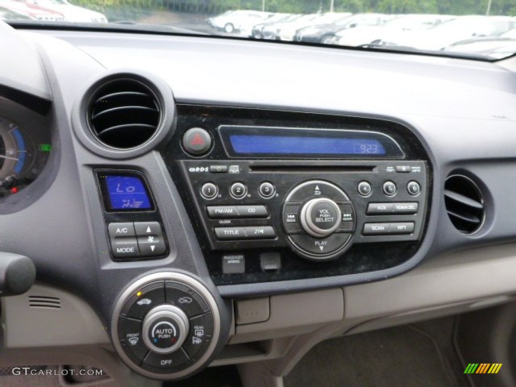 2010 Insight Hybrid EX - Clear Sky Blue Metallic / Gray photo #19