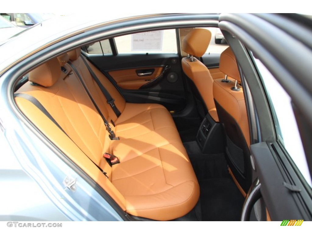 2013 BMW 3 Series 328i Sedan Rear Seat Photo #84179871