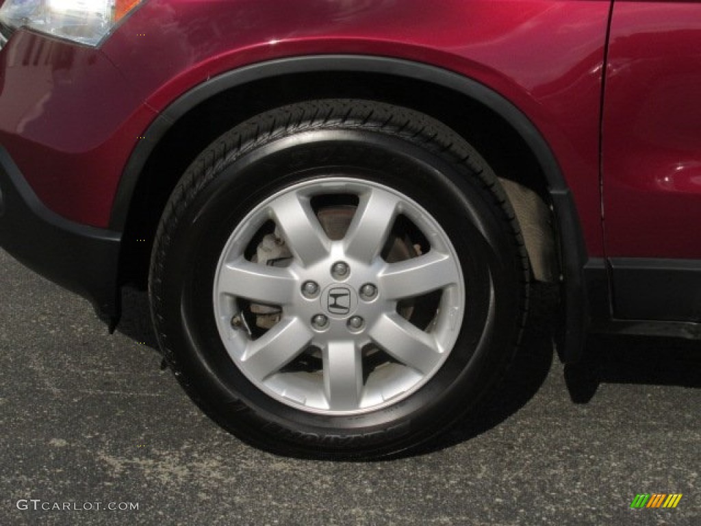 2008 CR-V EX 4WD - Tango Red Pearl / Gray photo #3