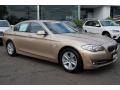 Milano Beige Metallic 2013 BMW 5 Series 528i Sedan Exterior