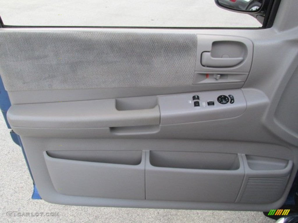 2004 Dodge Dakota Sport Club Cab Dark Slate Gray Door Panel Photo #84180672