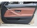 Cinnamon Brown 2013 BMW 5 Series 528i Sedan Door Panel
