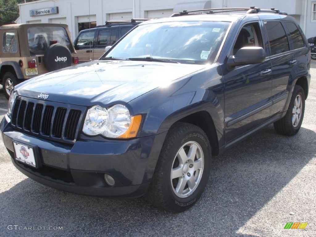 2009 Grand Cherokee Laredo 4x4 - Modern Blue Pearl / Medium Slate Gray/Dark Slate Gray photo #1