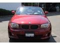 2013 Vermilion Red Metallic BMW 1 Series 128i Convertible  photo #2