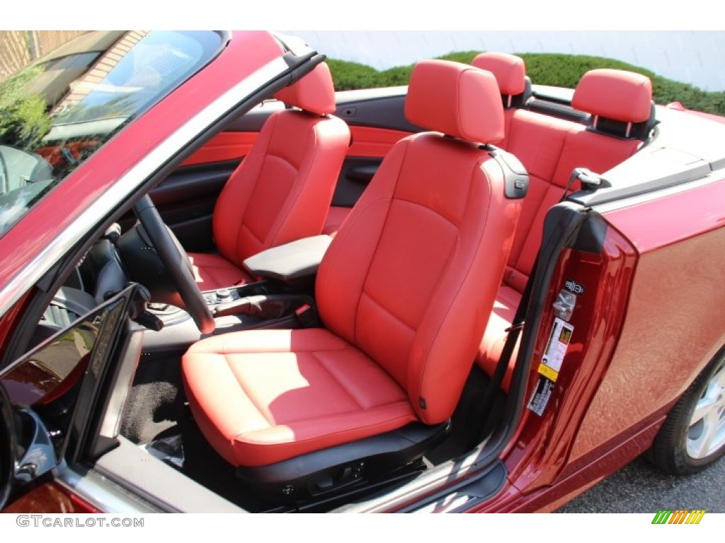 2013 BMW 1 Series 128i Convertible Front Seat Photo #84182382