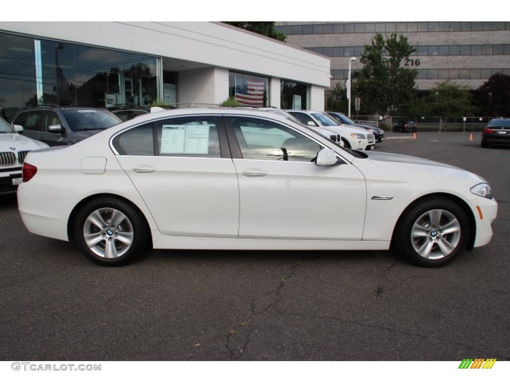 Alpine White 2013 BMW 5 Series 528i Sedan Exterior Photo #84182707