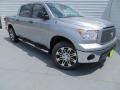 2013 Silver Sky Metallic Toyota Tundra Texas Edition CrewMax  photo #2