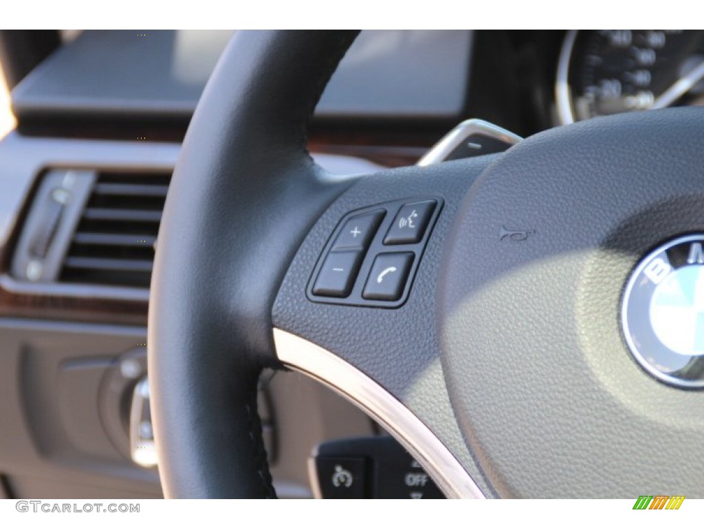 2011 3 Series 328i xDrive Coupe - Deep Sea Blue Metallic / Oyster/Black Dakota Leather photo #17