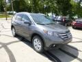 2013 Polished Metal Metallic Honda CR-V EX-L AWD  photo #1