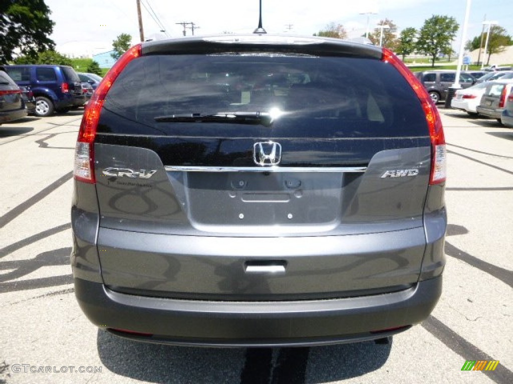 2013 CR-V EX-L AWD - Polished Metal Metallic / Gray photo #4