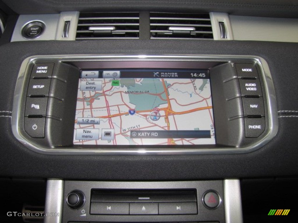 2012 Land Rover Range Rover Evoque Coupe Dynamic Navigation Photos