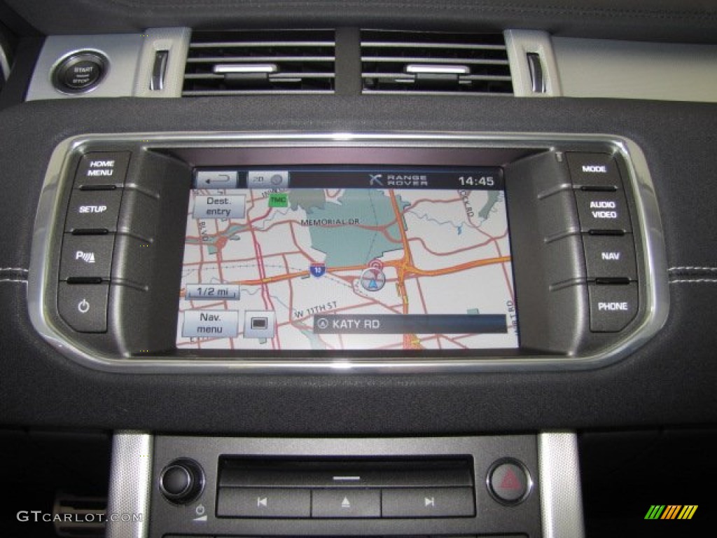 2012 Land Rover Range Rover Evoque Coupe Dynamic Navigation Photos