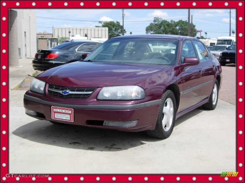 2003 Impala LS - Berry Red Metallic / Medium Gray photo #1
