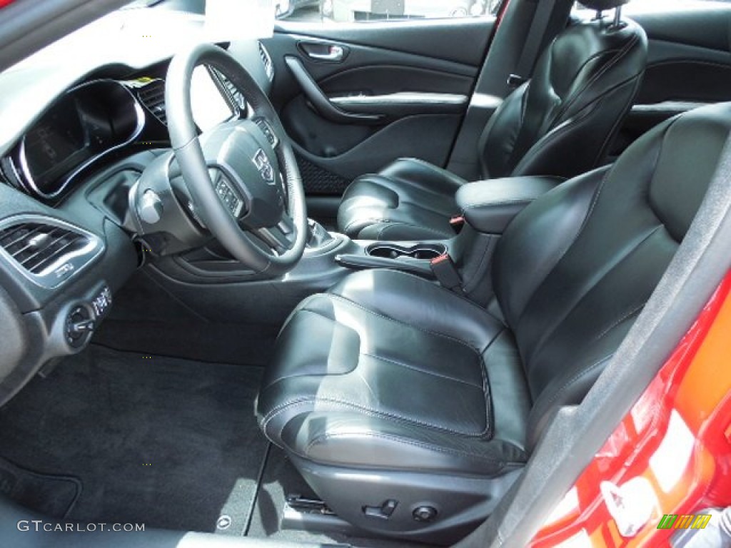 2013 Dodge Dart Limited Front Seat Photo #84189014
