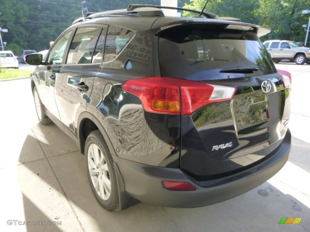 2013 RAV4 Limited AWD - Black / Terracotta photo #4