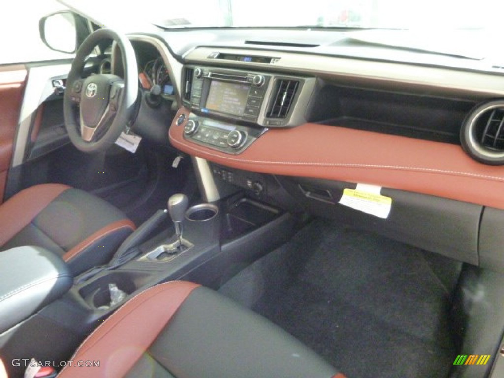 2013 RAV4 Limited AWD - Black / Terracotta photo #10
