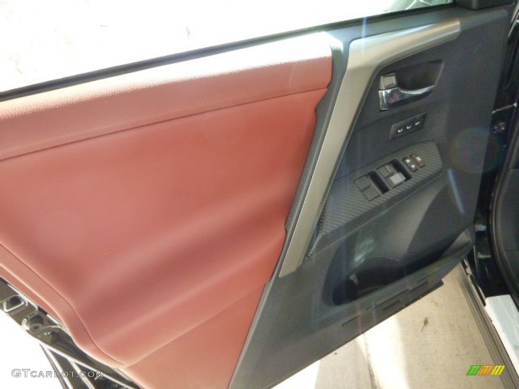 2013 RAV4 Limited AWD - Black / Terracotta photo #15