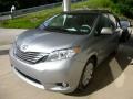 2013 Silver Sky Metallic Toyota Sienna XLE AWD  photo #5